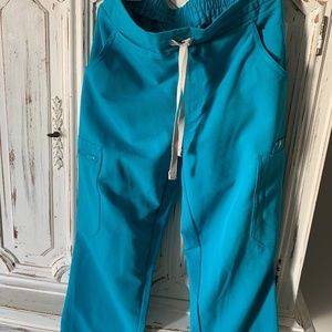 Teal Yola figs pant